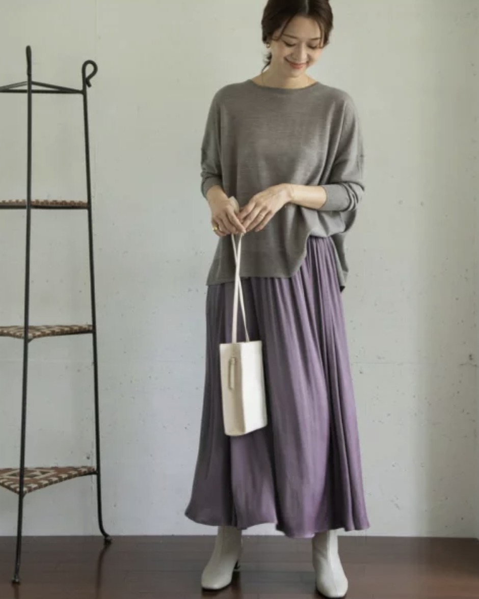 ぽっちゃり40代 秋コーデに使えるアイテムとは 大人女子的秋ファッション Soleil