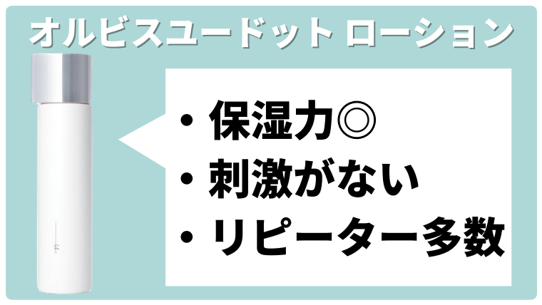 オルビスユードット 化粧水 口コミ