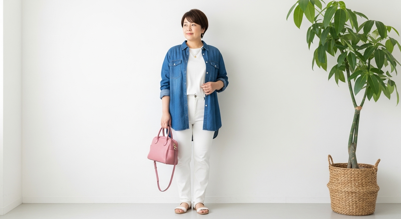 ぽっちゃりさんが白パンツで着痩せするための3つの鉄則