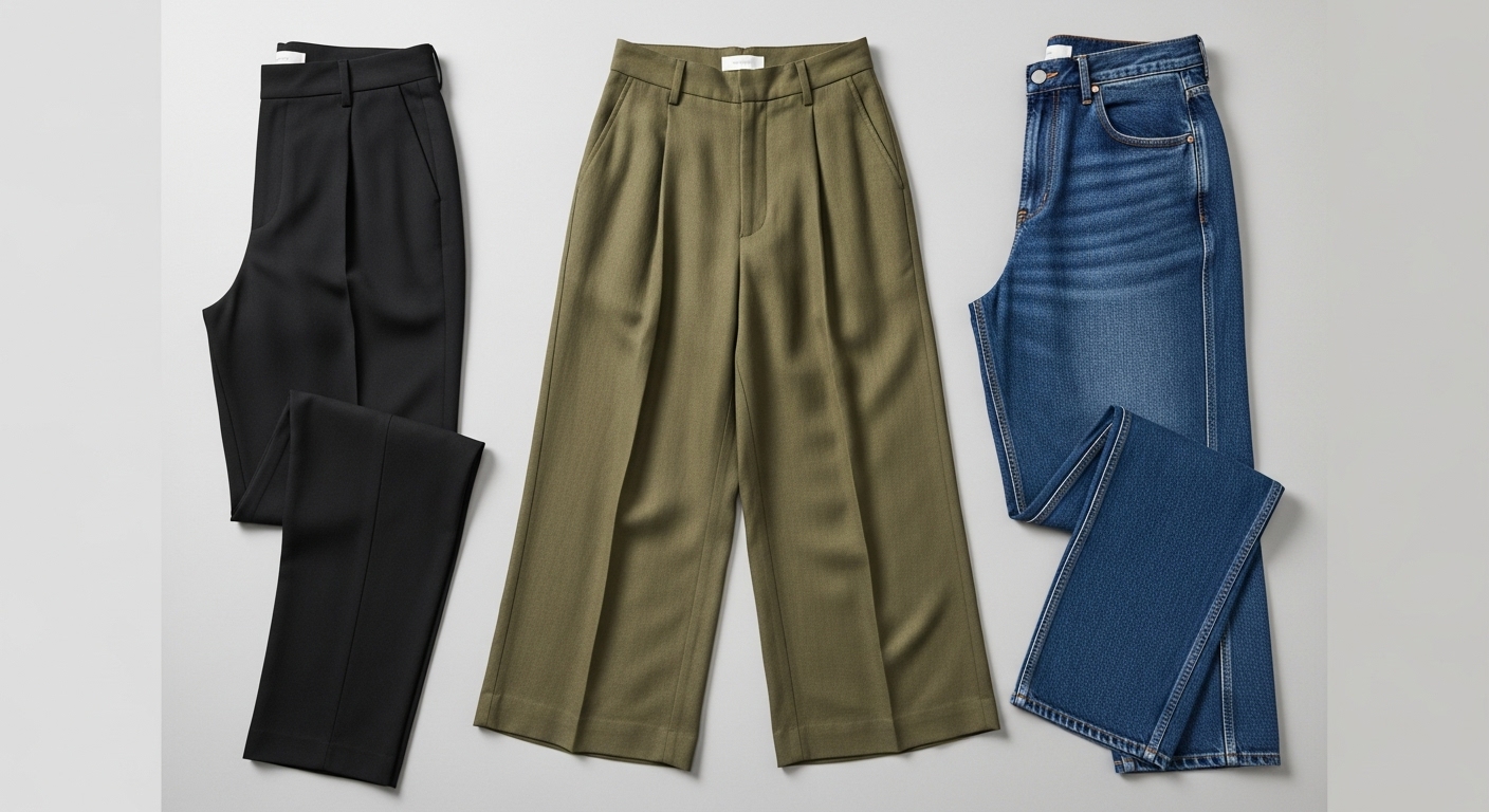 センターシームが採用される主なアイテム