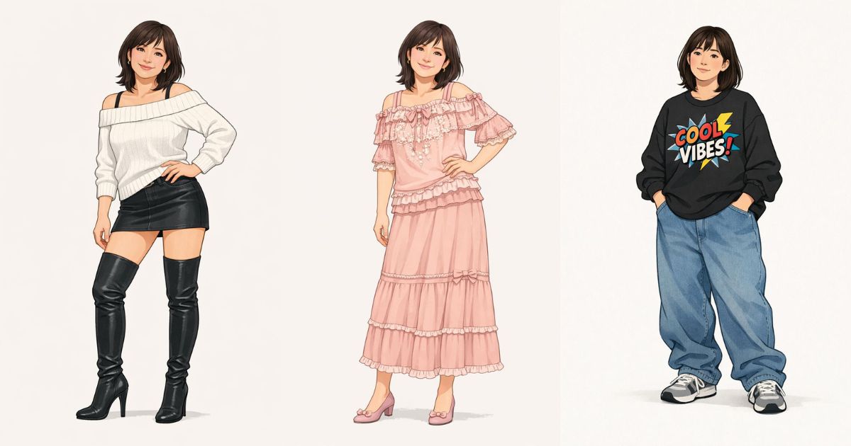 周囲から痛いと思われる40代のNGファッション